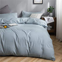 Bedding Set – Cotton Plain – Sky Mist