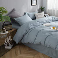 Bedding Set – Cotton Plain – Sky Mist
