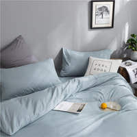 Bedding Set – Cotton Plain – Sky Mist