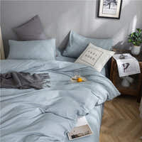 Bedding Set – Cotton Plain – Sky Mist