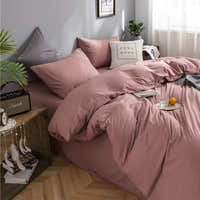 Bedding Set – Cotton Plain – Soft Blush