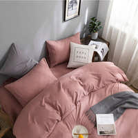Bedding Set – Cotton Plain – Soft Blush