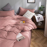 Bedding Set – Cotton Plain – Soft Blush