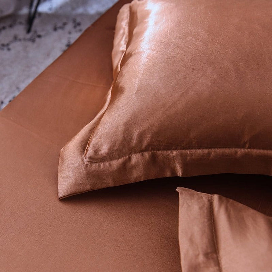 Bedding Set – Satin – Espresso