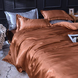 Bedding Set – Satin – Espresso