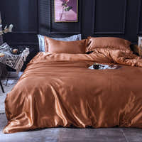 Bedding Set – Satin – Espresso