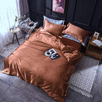Bedding Set – Satin – Espresso