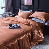 Bedding Set – Satin – Espresso