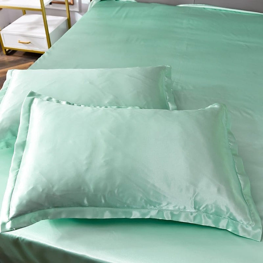 Bedding Set – Satin – Sage Mist
