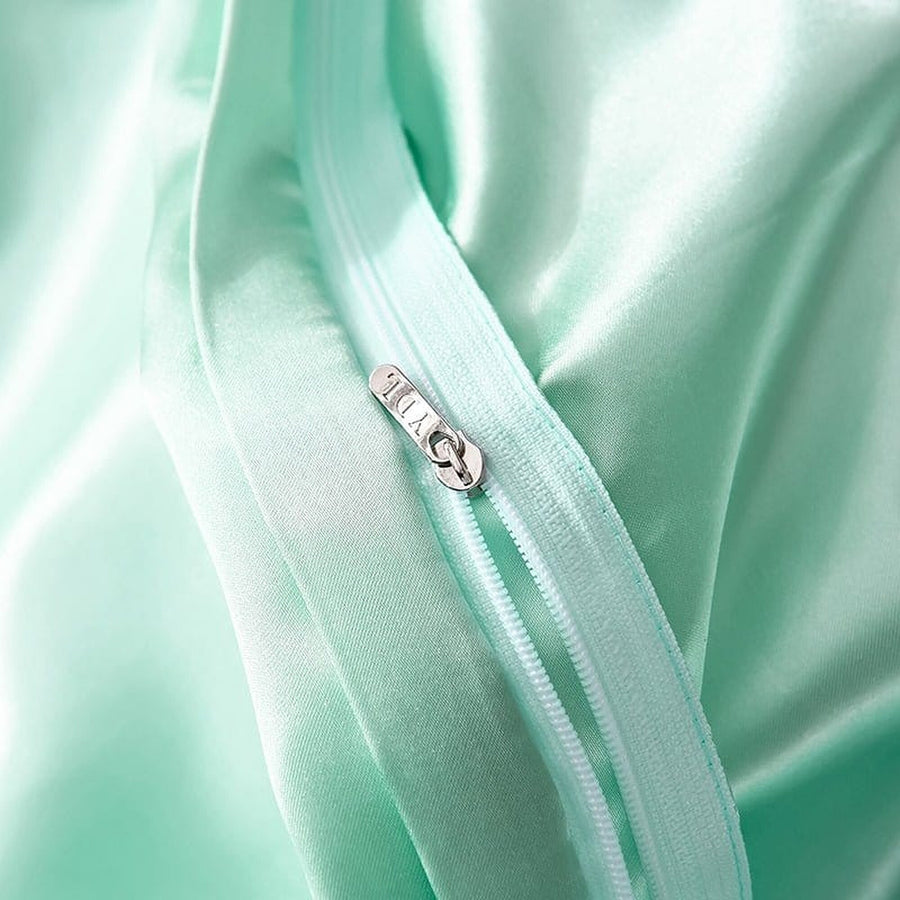 Bedding Set – Satin – Sage Mist