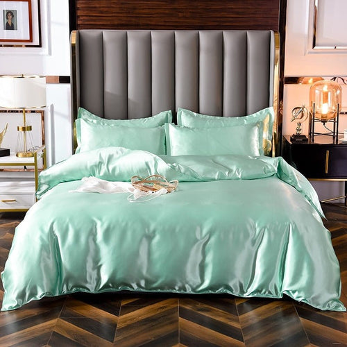 Bedding Set – Satin – Sage Mist