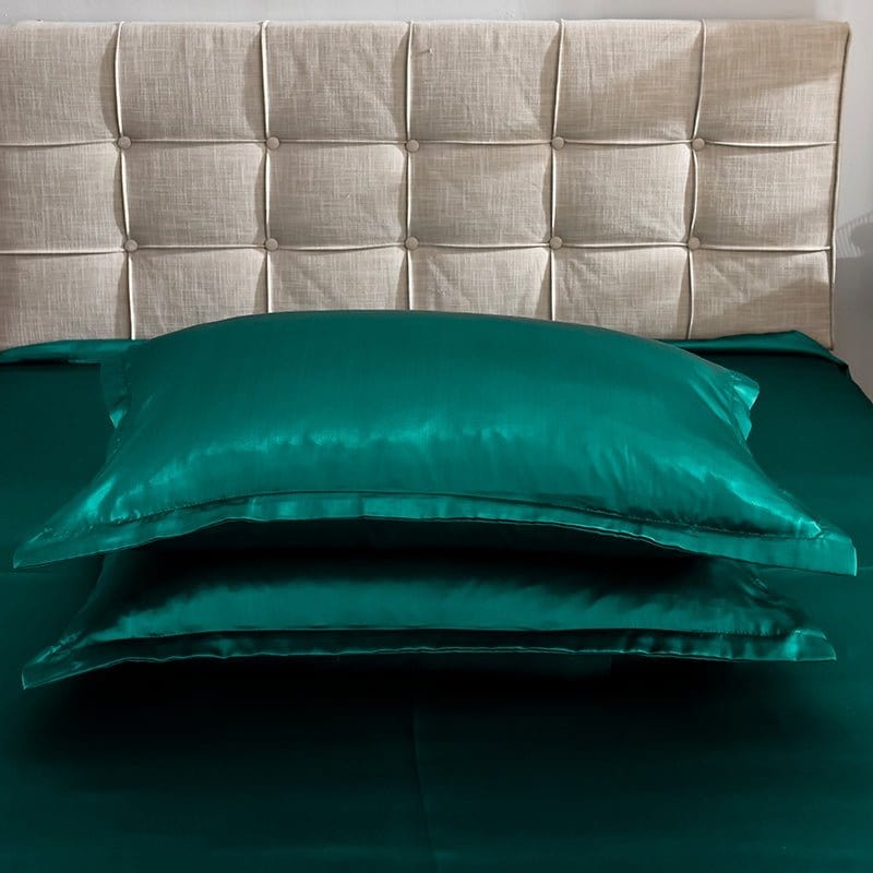 Bedding Set – Satin – Teal