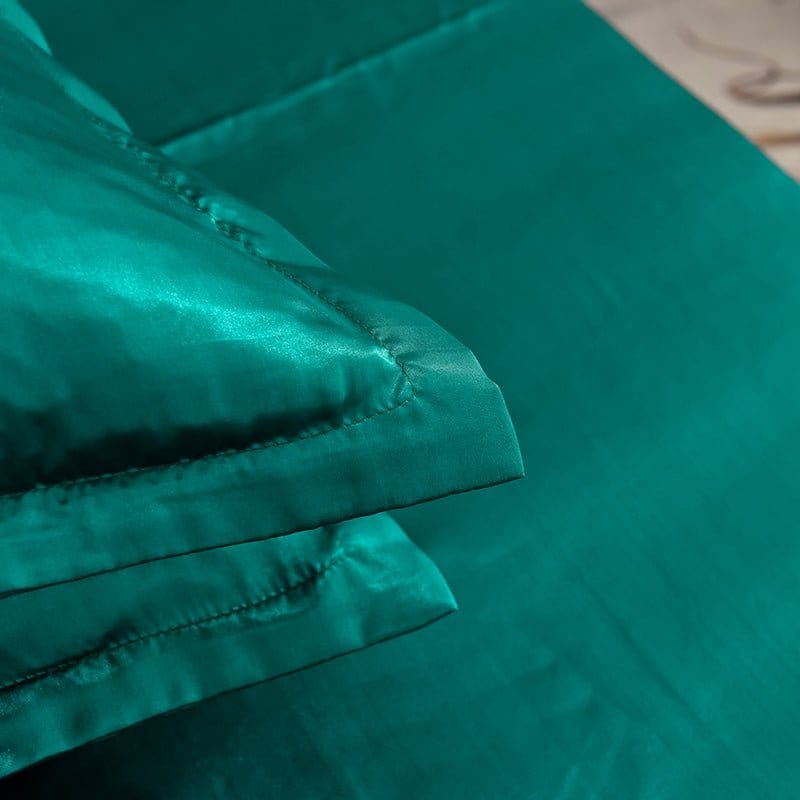 Bedding Set – Satin – Teal