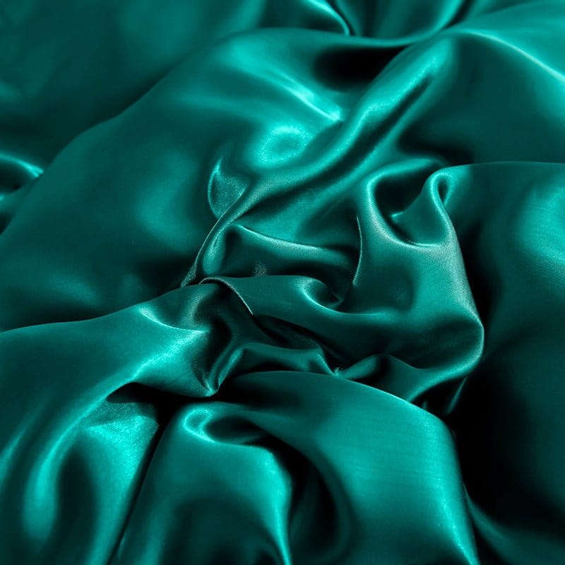 Bedding Set – Satin – Teal