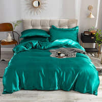 Bedding Set – Satin – Teal