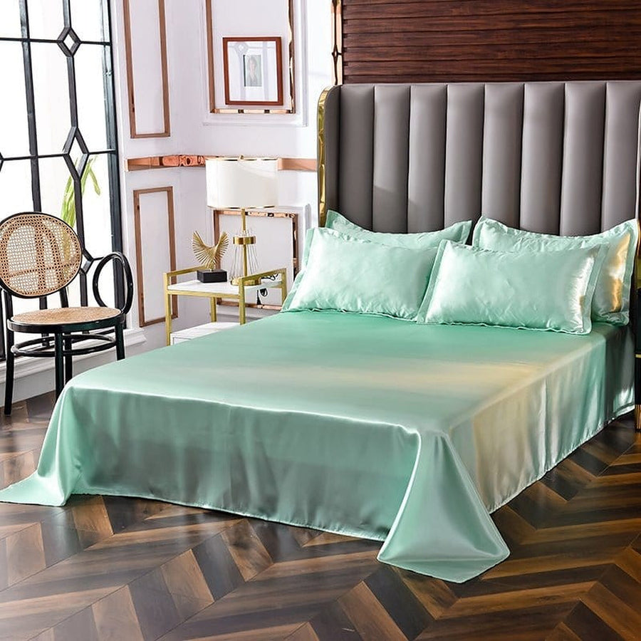 Bedding Set – Satin – Sage Mist