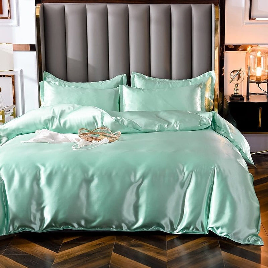 Bedding Set – Satin – Sage Mist
