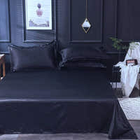 Bedding Set – Satin – Ink Black