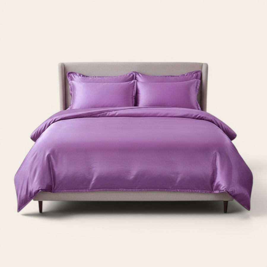 Bedding Set – Satin – Lavender
