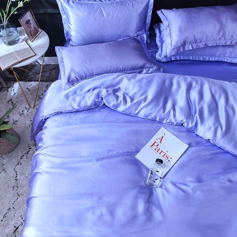 Bedding Set – Satin – Lilac