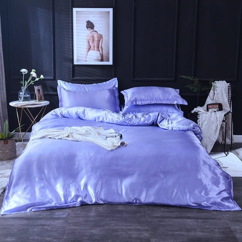 Bedding Set – Satin – Lilac
