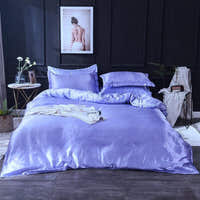 Bedding Set – Satin – Lilac