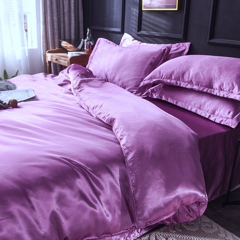 Bedding Set – Satin – Lavender