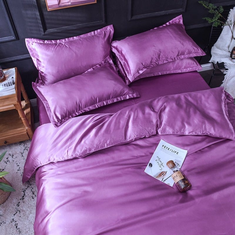 Bedding Set – Satin – Lavender