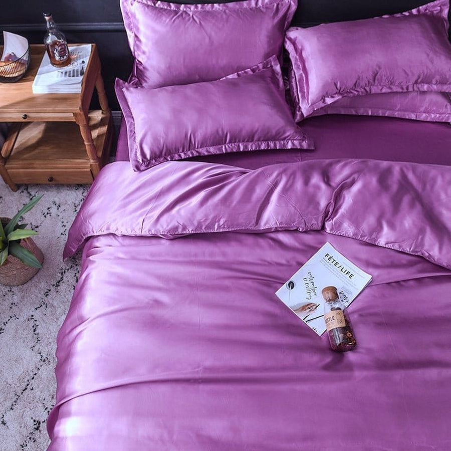 Bedding Set – Satin – Lavender