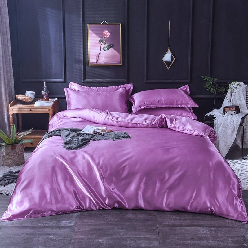 Bedding Set – Satin – Lavender