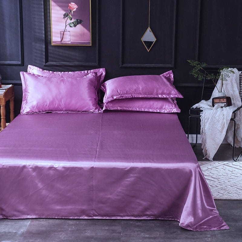 Bedding Set – Satin – Lavender