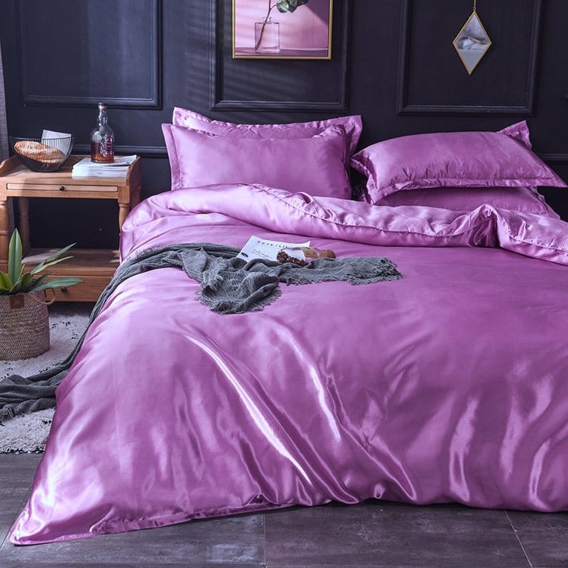 Bedding Set – Satin – Lavender