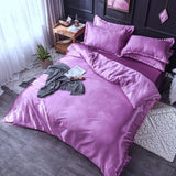 Bedding Set – Satin – Lavender