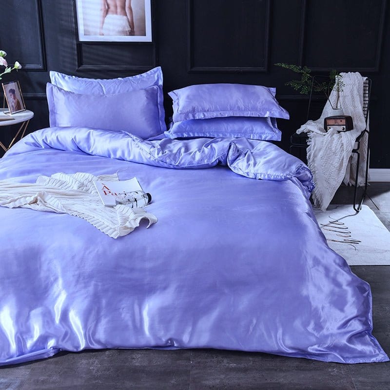 Bedding Set – Satin – Lilac