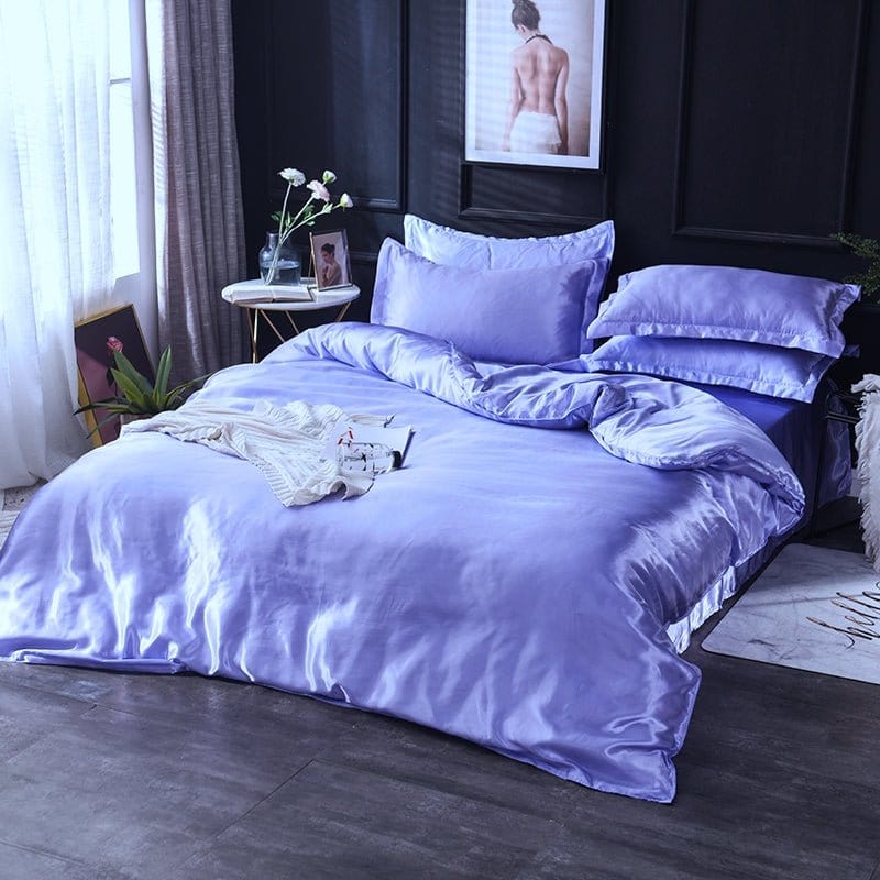 Bedding Set – Satin – Lilac