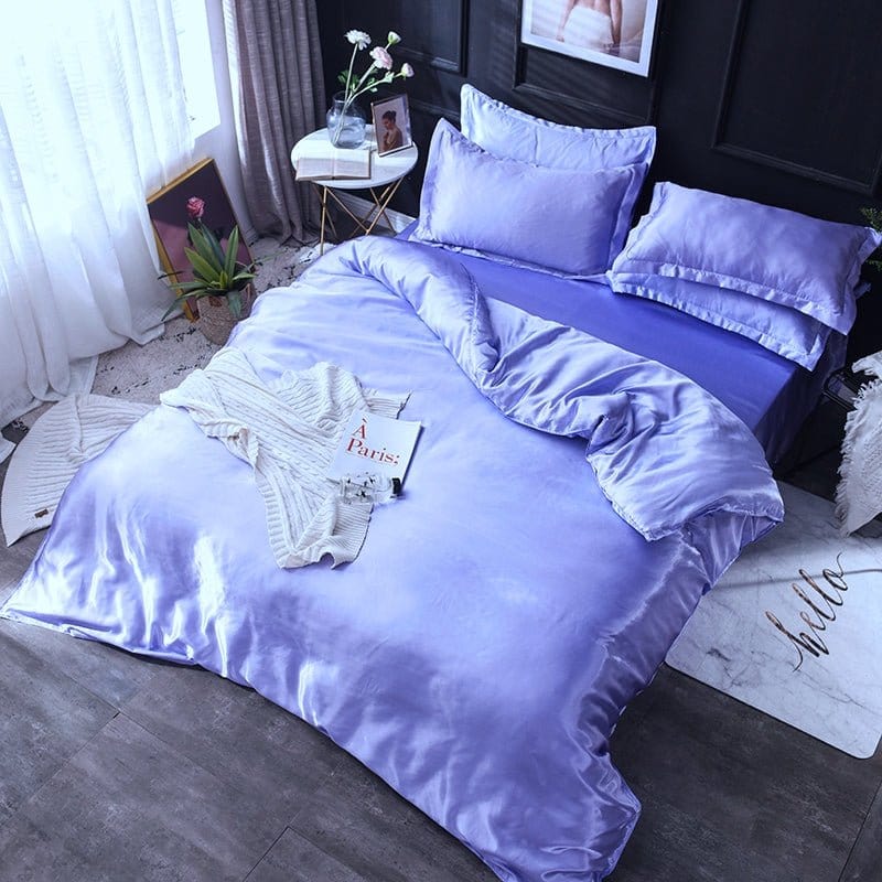 Bedding Set – Satin – Lilac