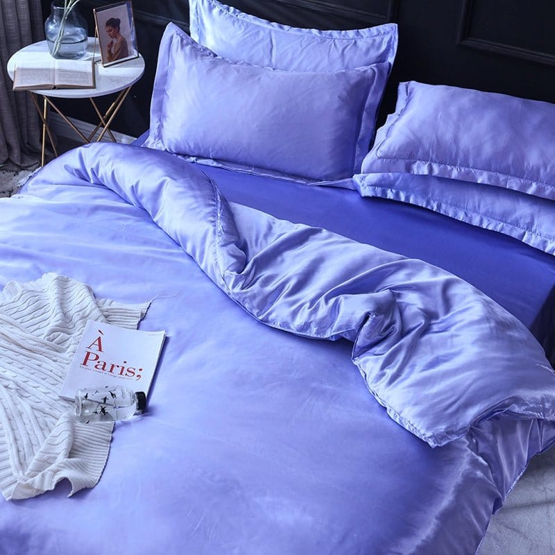 Bedding Set – Satin – Lilac