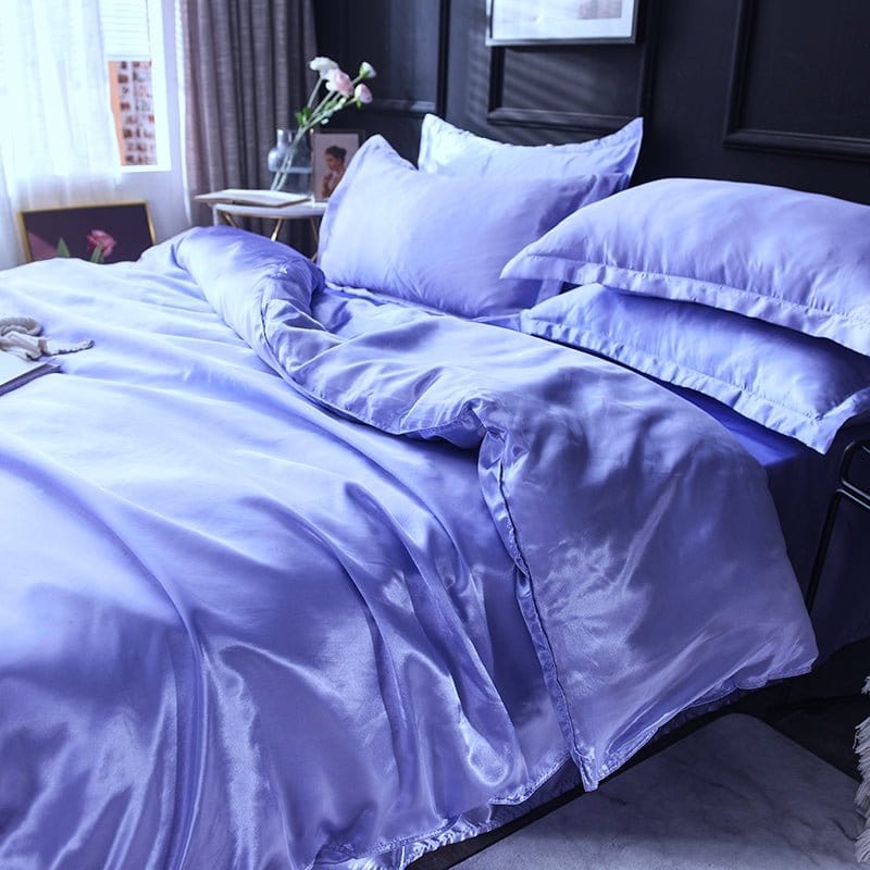 Bedding Set – Satin – Lilac