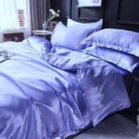 Bedding Set – Satin – Lilac