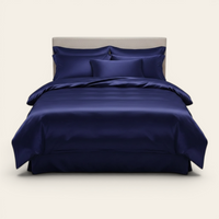 Bedding Set – Satin – Midnight Navy
