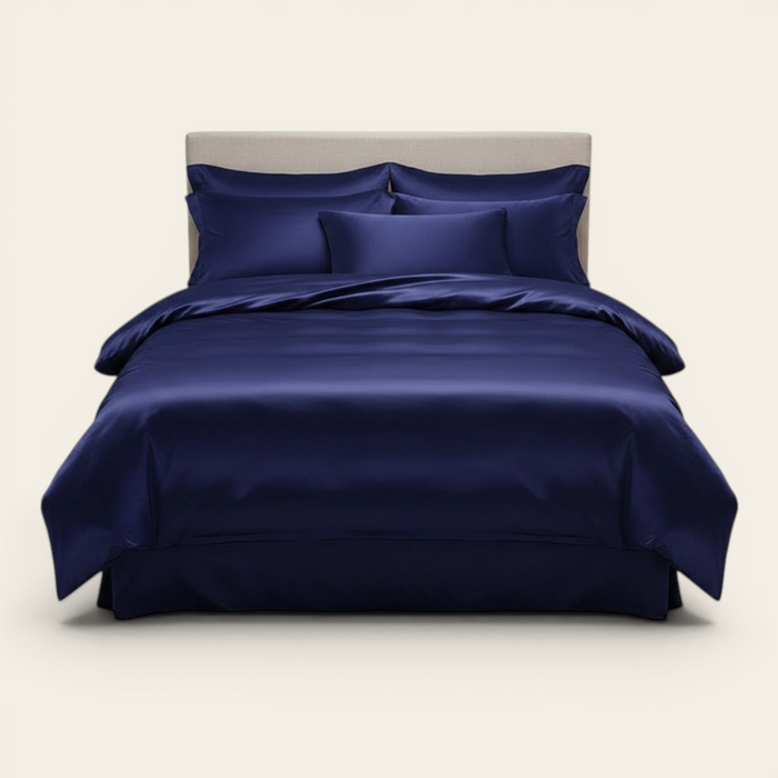 Bedding Set – Satin – Midnight Navy