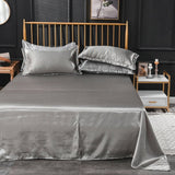 Bedding Set – Satin – Pearl Grey