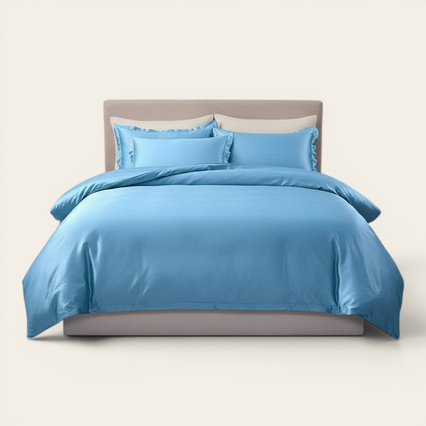 Bedding Set – Satin – Sky Mist