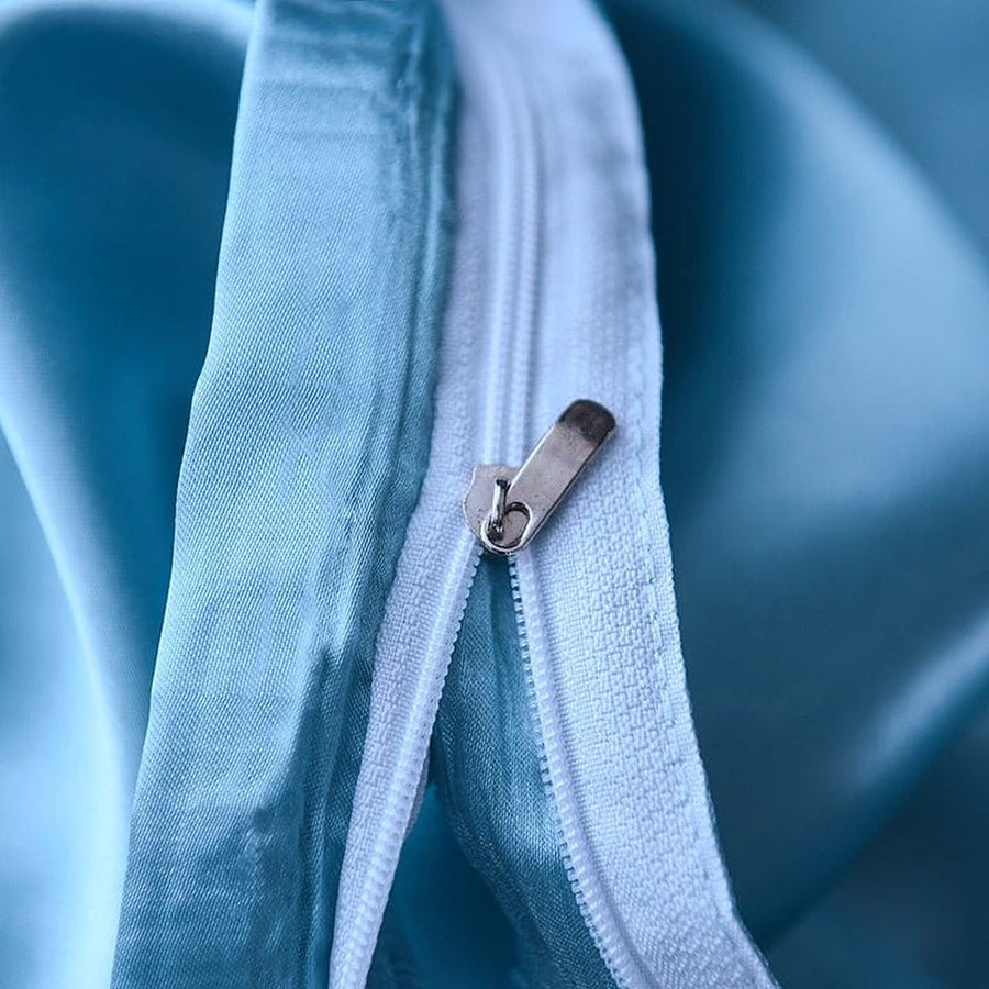Bedding Set – Satin – Sky Mist