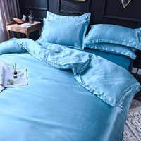 Bedding Set – Satin – Sky Mist