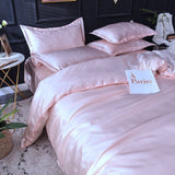 Bedding Set – Satin – Pearl White