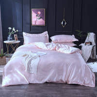 Bedding Set – Satin – Pearl White