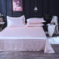 Bedding Set – Satin – Pearl White