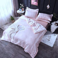 Bedding Set – Satin – Pearl White