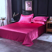 Bedding Set – Satin – Magenta